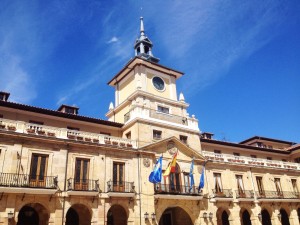 Building of Oviedo city hall, Asturias, Spain
